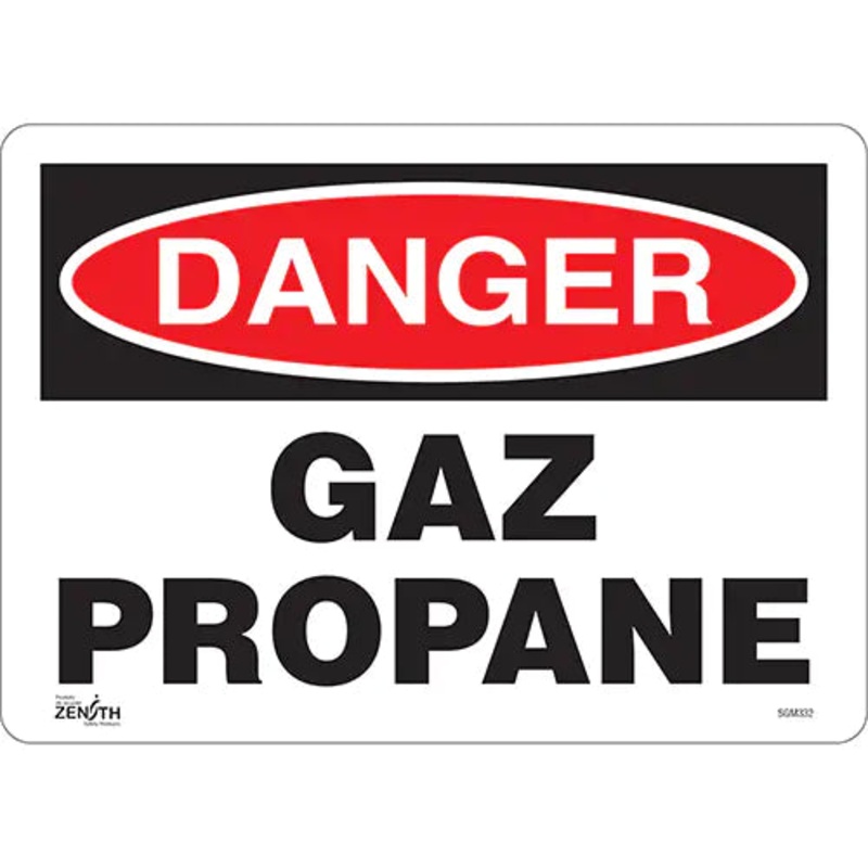 "Gaz Propane" Sign - SGM332