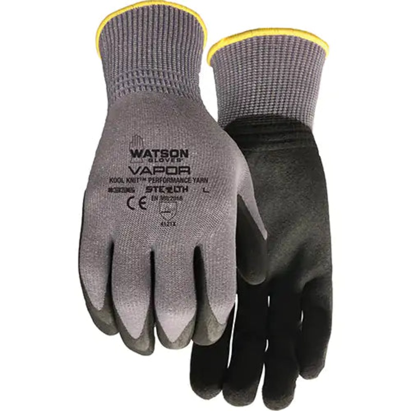Stealth Vapour Coated Gloves Large - 336-L