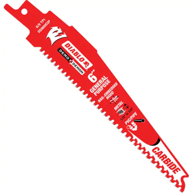 General-Purpose Reciprocating Saw Blade - DS0609CGPC
