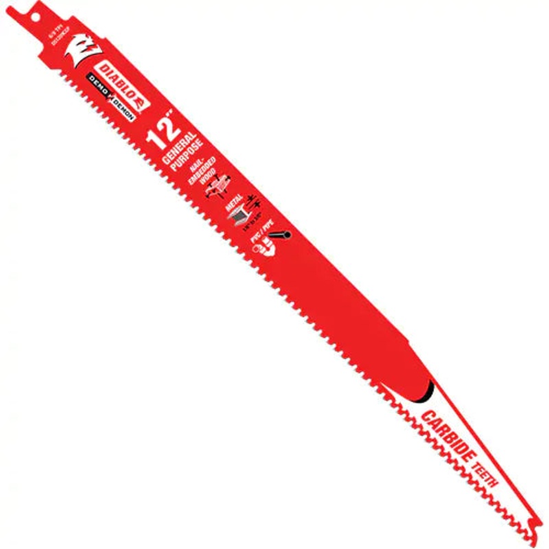 General-Purpose Reciprocating Saw Blade - DS1209CGPC