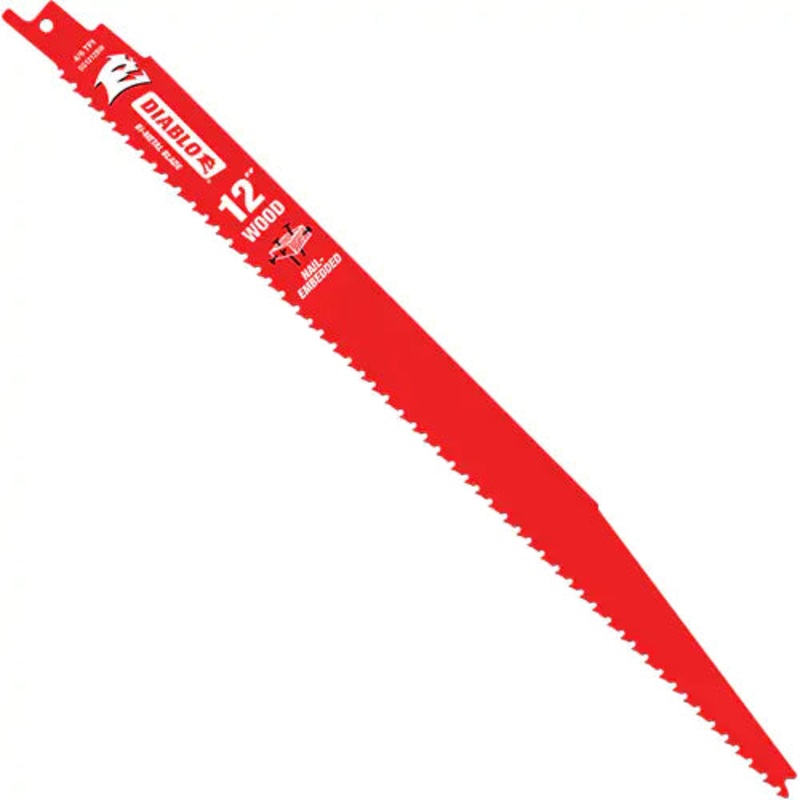 Reciprocating Saw Blade for Nail Embedded Wood - DS1212BWC
