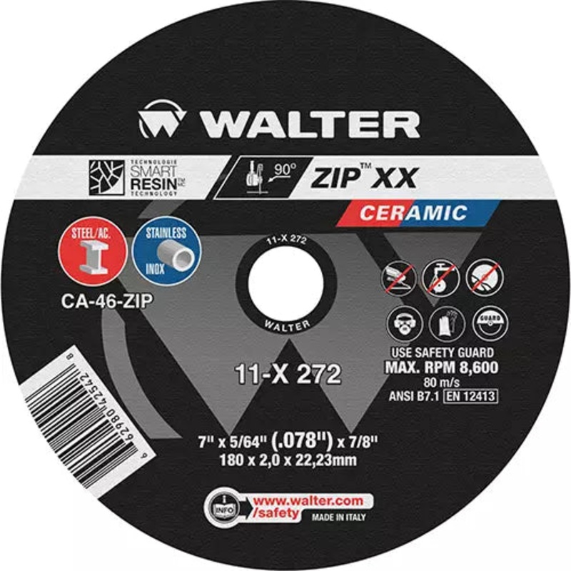 Zip XX Ceramic Cut-Off Wheel 7/8" - 11X272