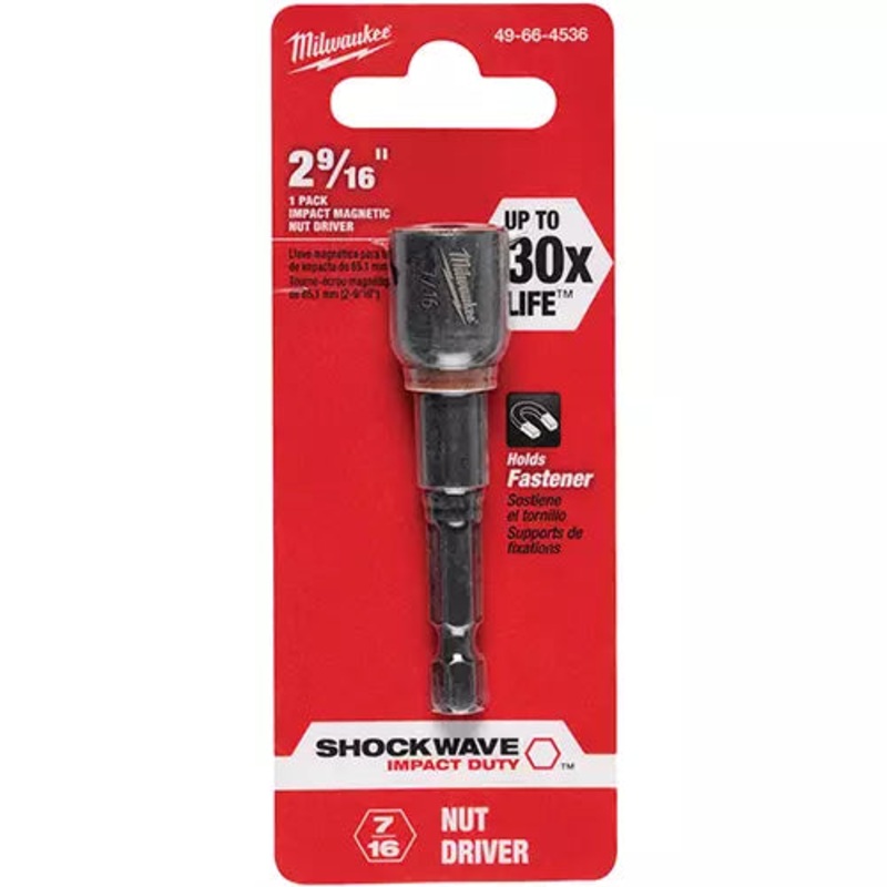 Shockwave Impact Duty Magnetic Nut Driver 1/2" - 49-66-4737