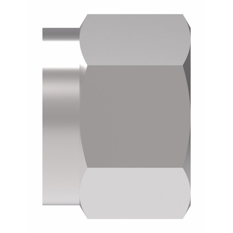 WHD (129) 100X3 INV FLARE 3/16 TUBE NUT (BRASS)