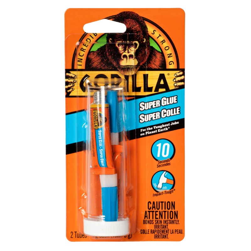 Gorilla Glue 7900301 Super Glue Single Tubes