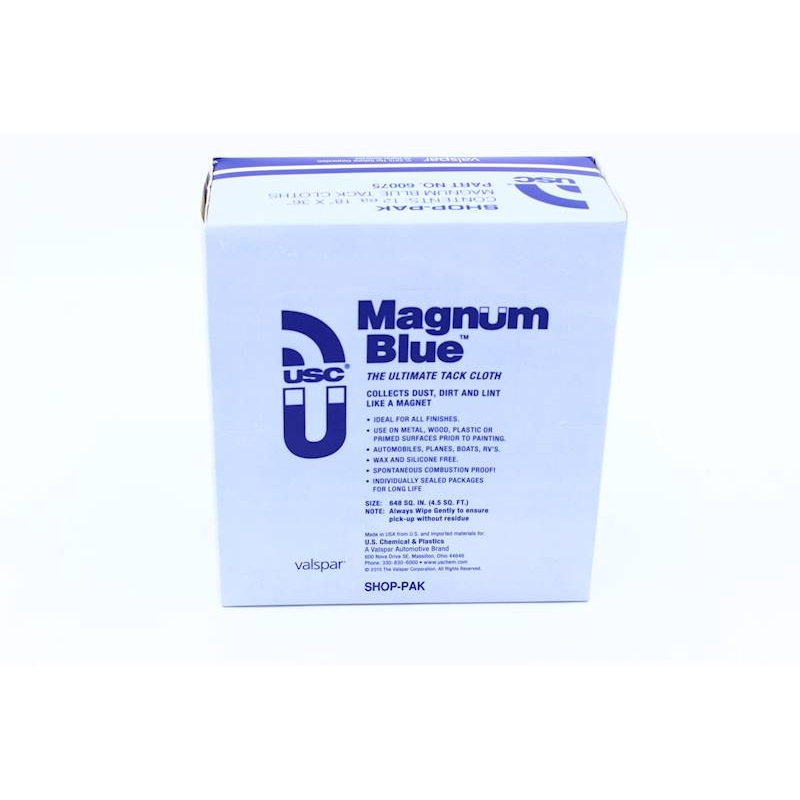 USC 60075 Magnum Blue Tack Cloths