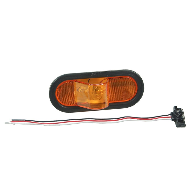 Grote (522) 52253 Economy Oval Side Turn Marker Lights