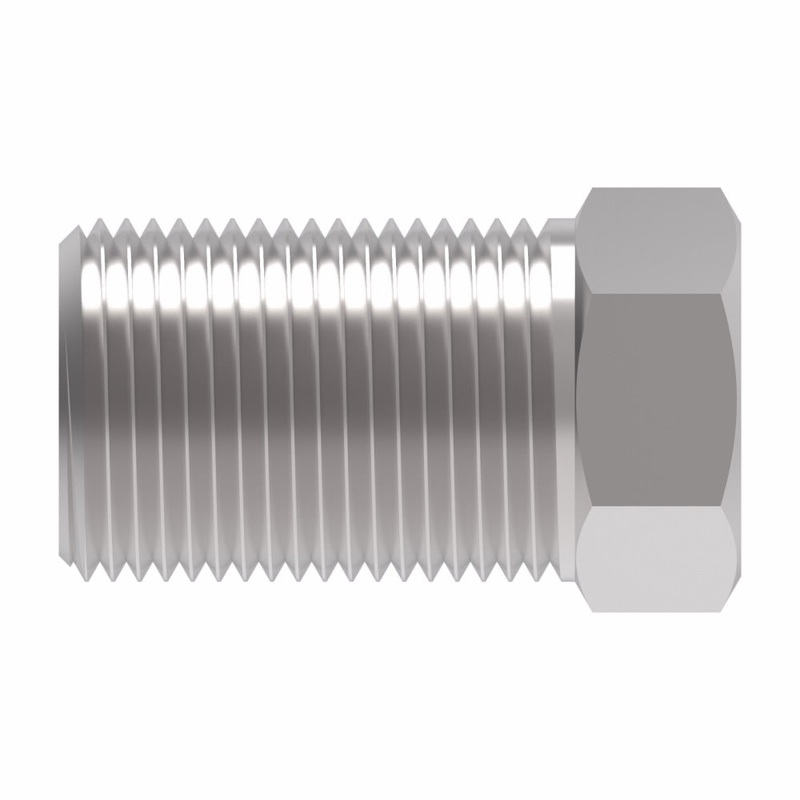 WHD 7896X3 INV FLARE LONG NUT 3/8-24 TH