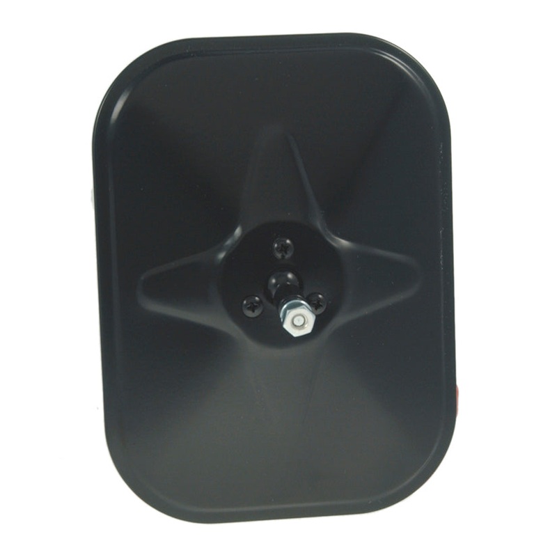 Grote 12072 Rolled-Rim Mirror with Ball Swivel
