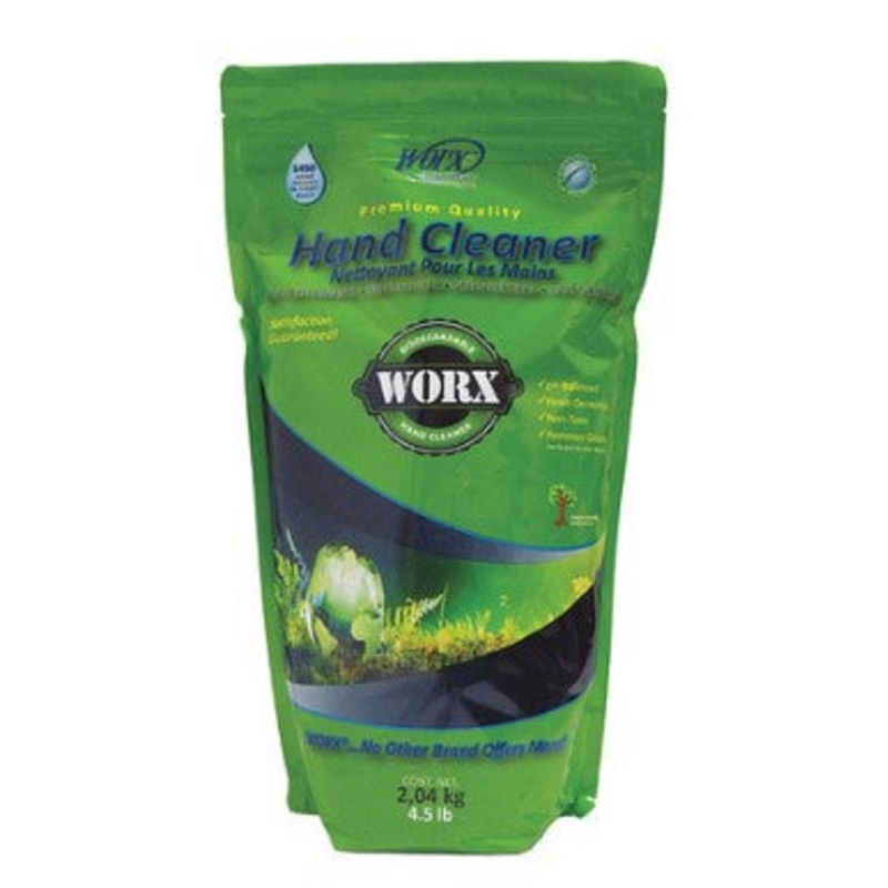WORX 11/1/2450 WORX Biodegradable Hand Cleaner Stand-Up Pouch 4.5 lb. (2040 g.)