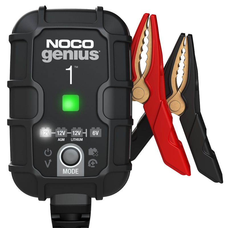 Noco GENIUS1 1-Amp Smart Battery Charger - 6V/12V