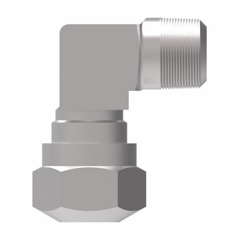 WHD 1469X4 AIR BRAKE 1/4 TUBE X 1/8MPT 90ELB