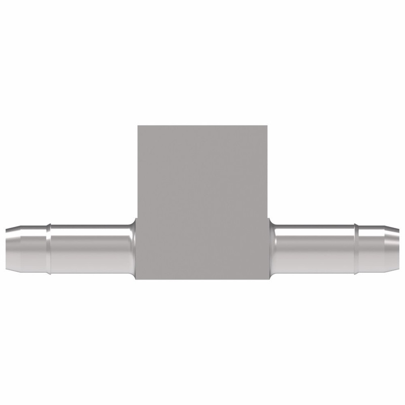 WHD 3750X4 BRASS PIPE MALE RUN TEE 1/4 FXM NPT