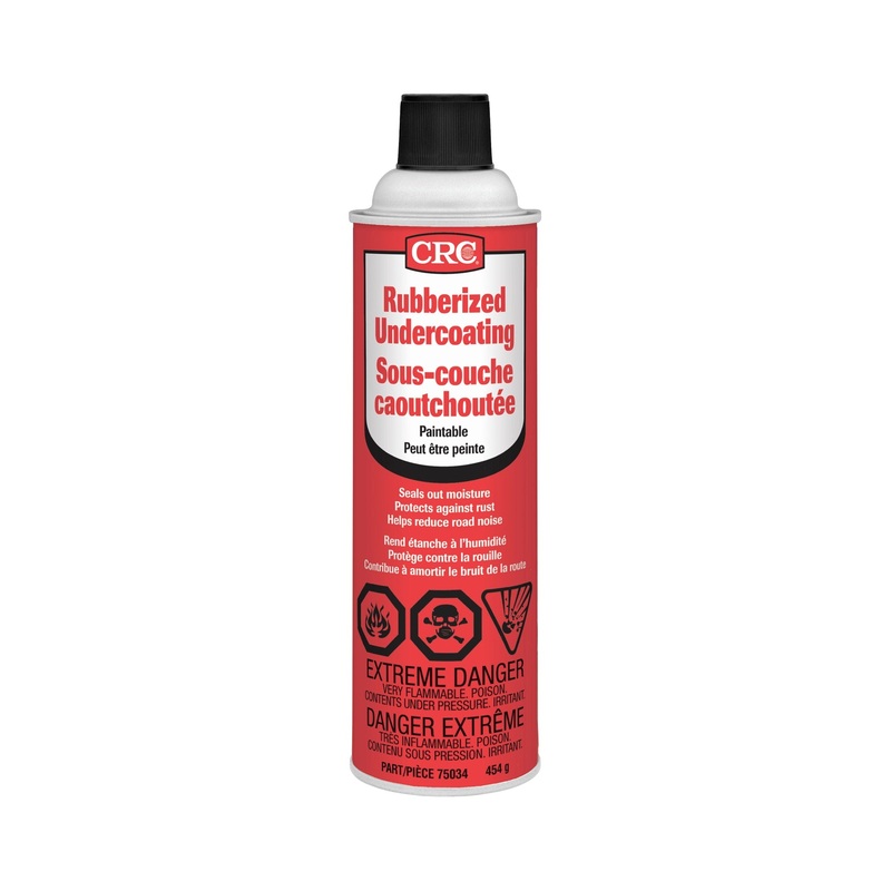 CRC 75034 Rubberized Spray Undercoating, 450 Grams