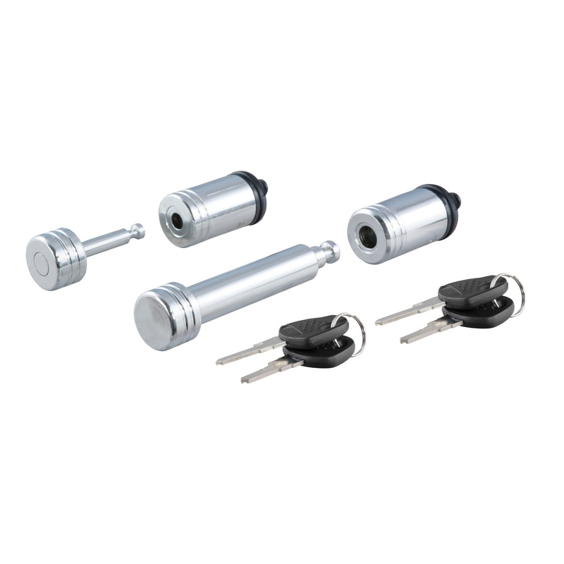 Curt (167) 23526 Hitch & Coupler Lock Set (2" Receiver, 7/8" Latch)