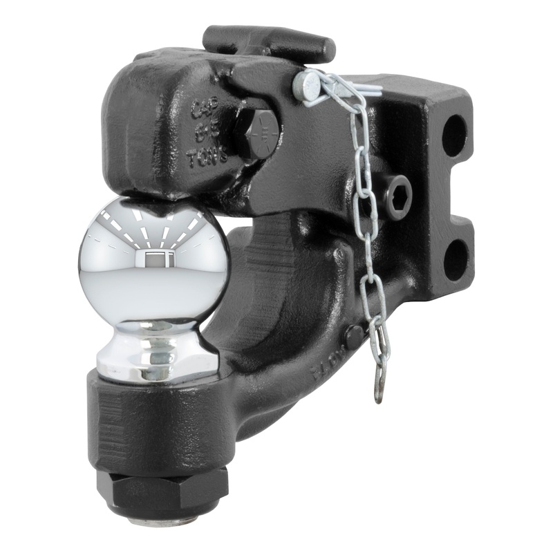 Curt (167) 45922 Replacement Channel Mount Ball & Pintle Hitch (2-5/16" Ball, 20,000 lbs.)