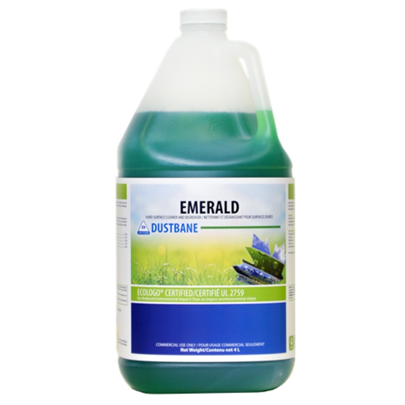 Dustbane 50206 Emerald Hard Surface Cleaner & Degreaser, 4L