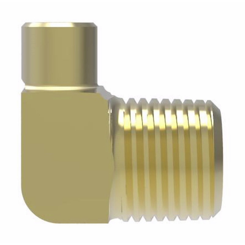 WHD 1469X8 AIR BRAKE 1/2 TUBE X 3/8MPT 90ELB