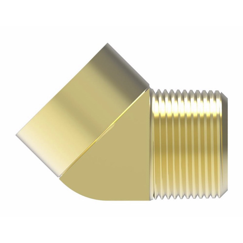 WHD 1480X6 AIR BRAKE 3/8 TUBE X 1/4 MPT 45ELB