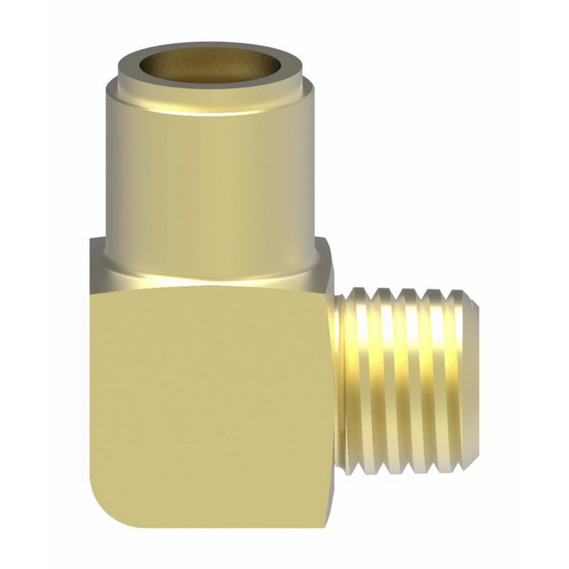 WHD 1869X6 AIR BRAKE QC 3/8 TUBE X 1/4 MPT 90ELB