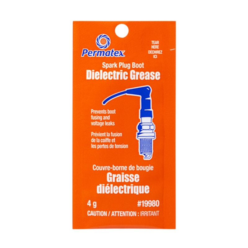 Permatex 19980 PERMATEX DIELECTRIC TUNE-UP GREASE 4G POUCH