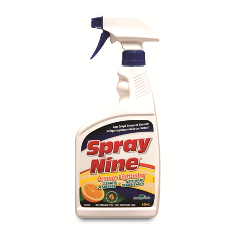 Permatex C47946 SPRAY NINE ORANGE LIGHTNING CLEANER/DEGREASER 946ML BOTTLE