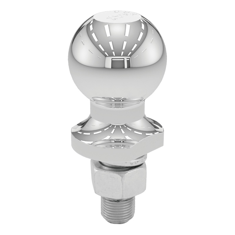Curt 40003 2" Trailer Ball (3/4" x 1-3/4" Shank, 3,500 lbs., Chrome)
