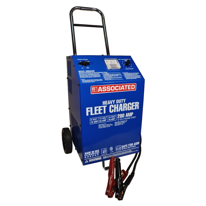 Associated Equipment 6006AGM Battery Charger for AGM and Standard Batteries.