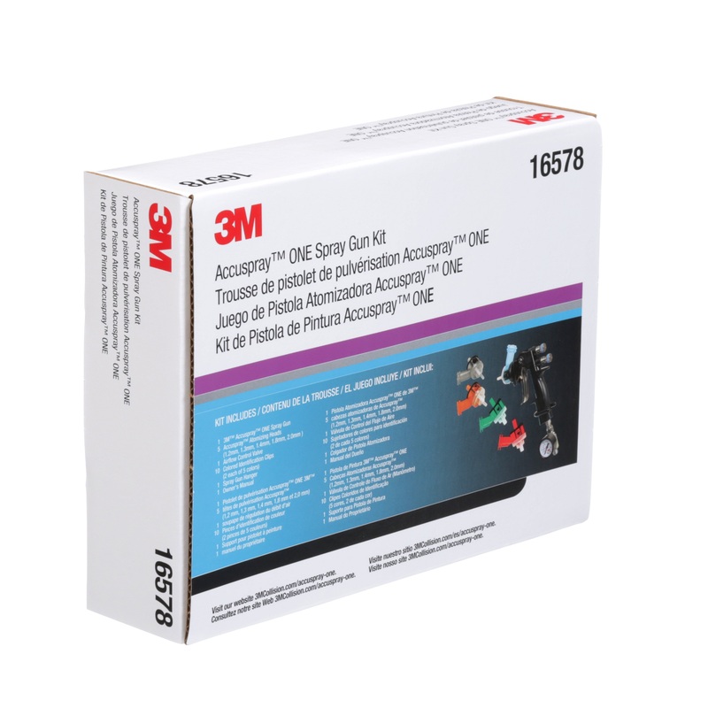 3M 16578 3M Accuspray ONE Spray Gun Kit, 16578, 3M Stock No. 7100096182