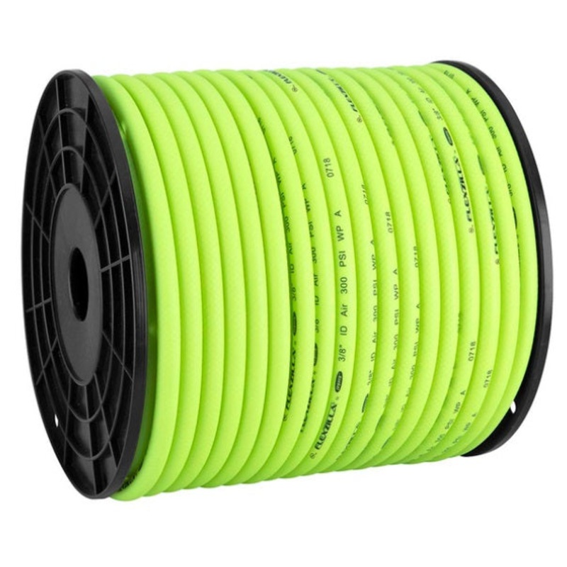 Flexzilla HFZ38250YW Flexzilla Pro Air Hose, 3/8" x 250 FT, plastic spool, Green - ENGLISH ONLY NOT FOR CONSUMER SALE