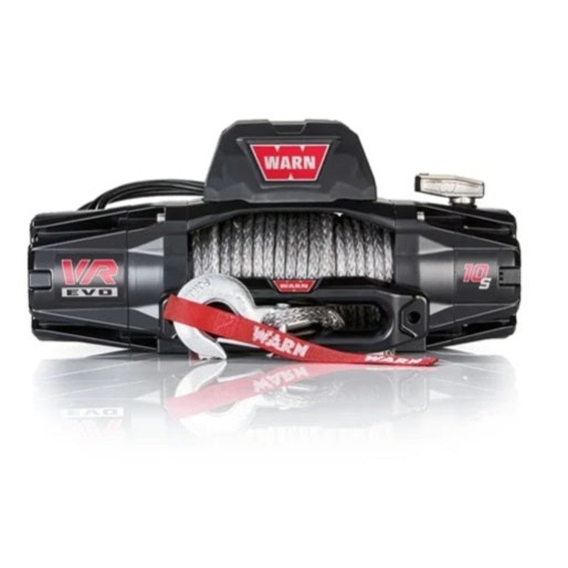 Warn 103253 WARN 103253 VR EVO 10-S Truck, Jeep, SUV Winch, 10,000 lb, Synthetic Rope. 10,000 lb. pulling capacity. 90' x 3/8" Synthetic Rope.