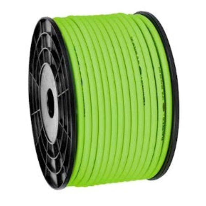 Flexzilla HFZ14250YW Flexzilla Pro Bulk Air Hose 1/4" x 250 FT, Plastic Spool, Green - ENGLISH ONLY NOT FOR CONSUMER SALE
