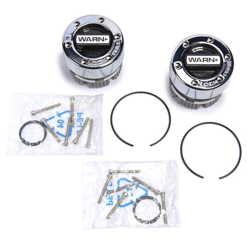 Warn 9790 Manual; 19 Spline; Internal Mount; Set Of 2