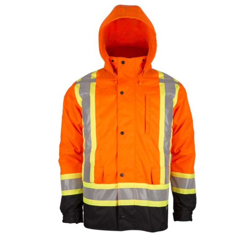 Viking 6328JO-XL Viking Handyman Hi-vis 7in1 Jacket Orange (Size XL)