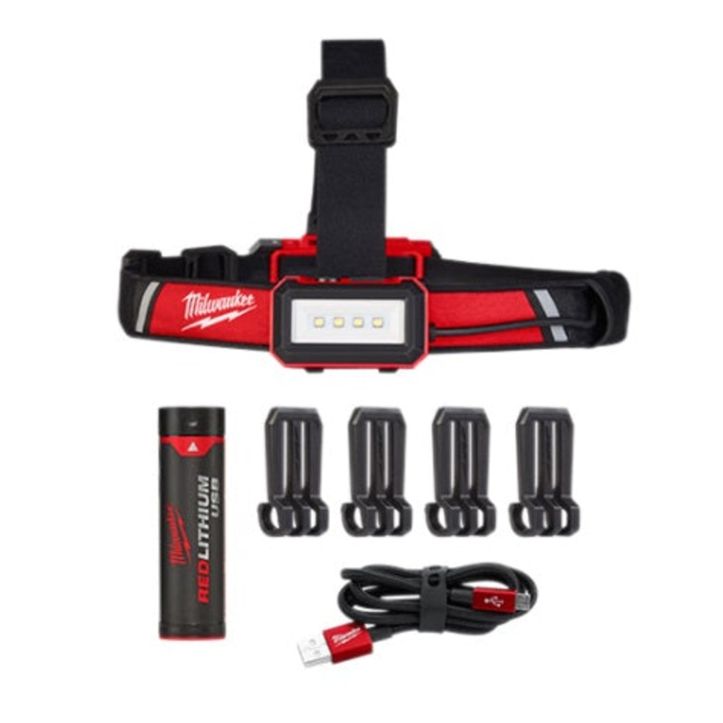 Milwaukee 2115-21 Milwaukee USB Rechargeable Low-Profile Headlamp