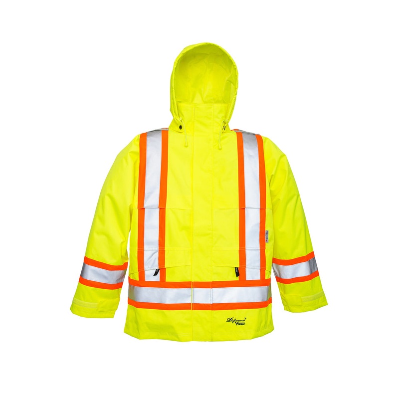 Viking 6330JG-L Viking Professional Journeyman 300D Trilobal Rip-stop Rain Jacket
