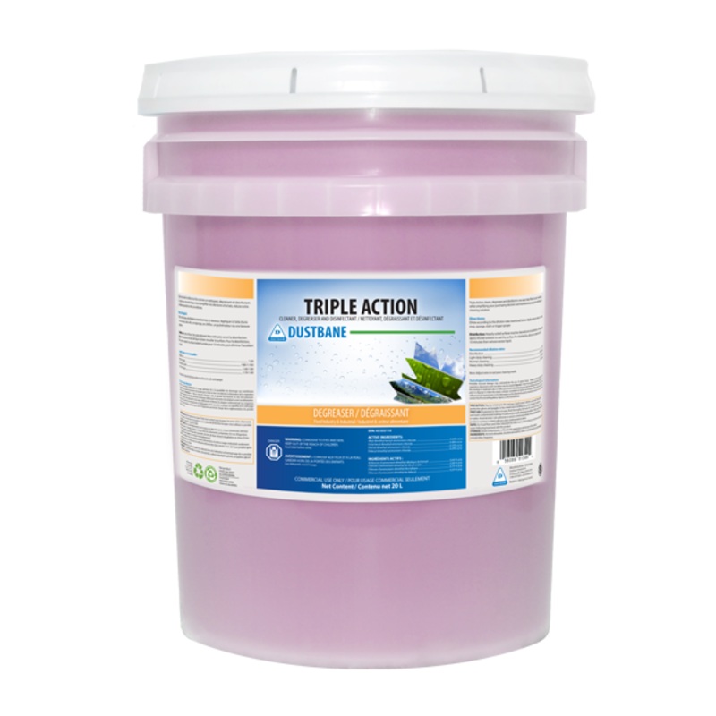 Dustbane 51349 Triple Action Cleaner, Degreaser & Disinfectant, 20L