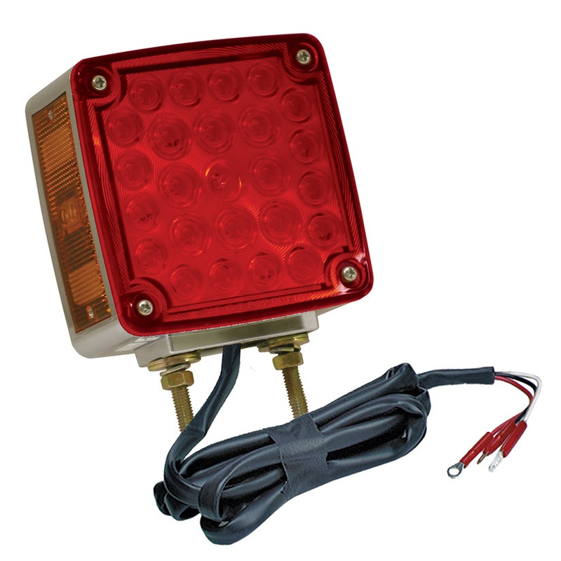 Grote G5530 Hi Count Double-Face LED Stop Tail Turn Lights w/ Side Marker.