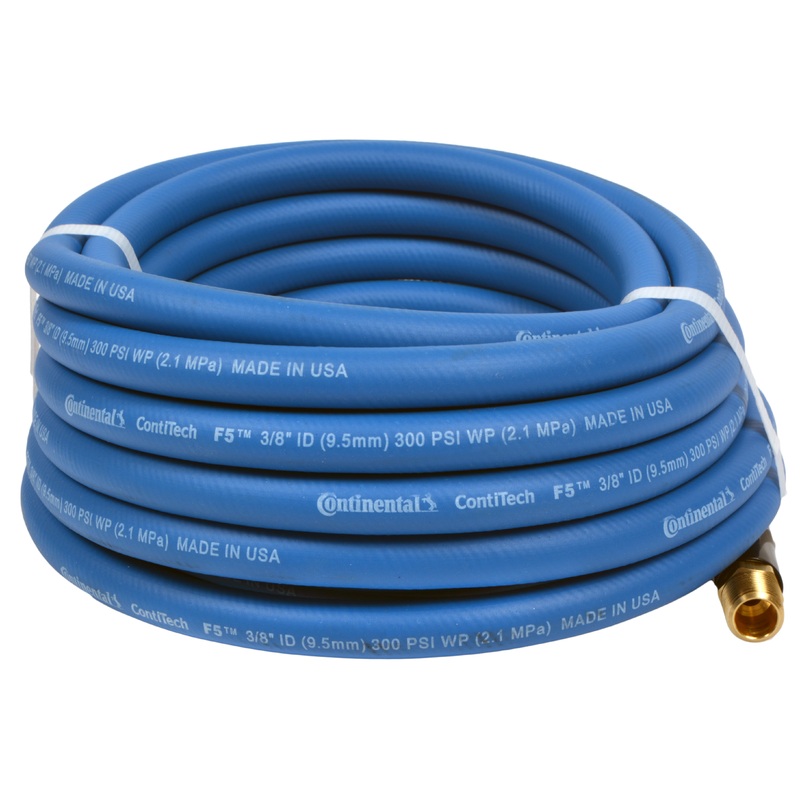Continental 65179 3/8" X 50' Premium F5 Blue Flexible TPE Air Hose