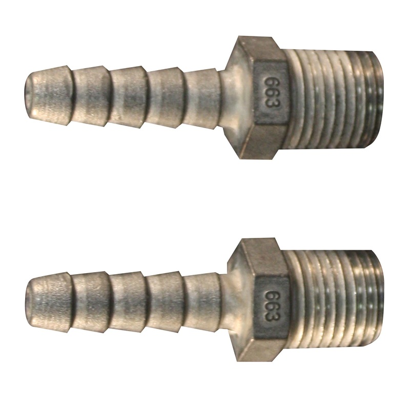 Milton (625) s-663 Milton S-663 1/4" ID Zamak Hose End