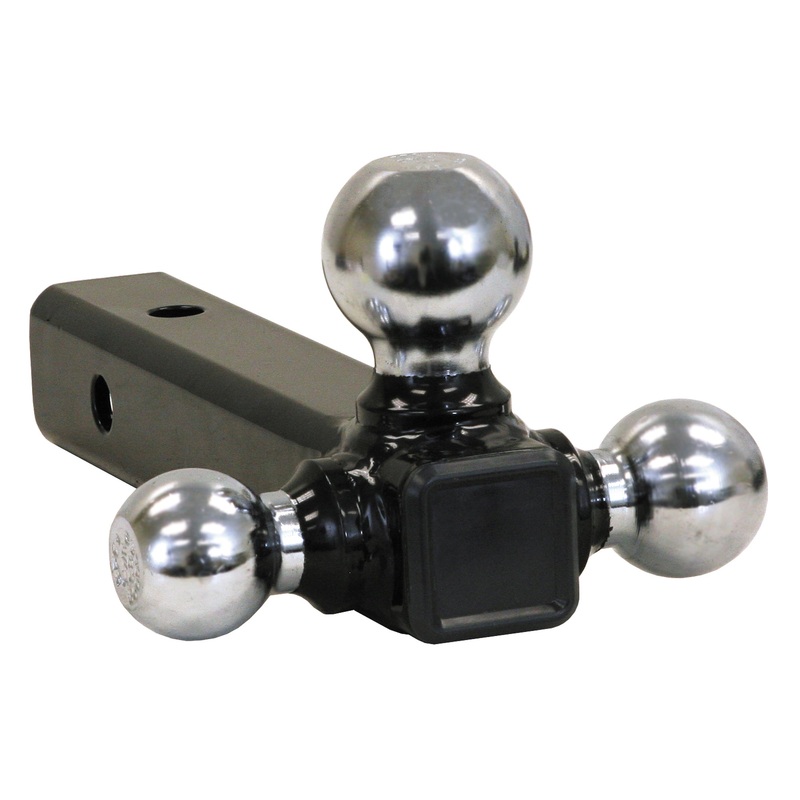 Buyers Products 1802207 Tri-Ball Hitch Tubular Shank With Chrome Balls