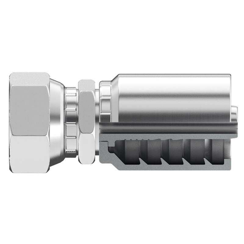 Continental Hydraulic 20883105 Perma-Crimp Fittings / 10 Pack - B2-JCFX-1212 Fitting- JIC 37 Flare (SAE J514) Female Swivel