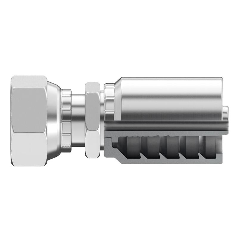 Continental Hydraulic 20883127 Perma-Crimp Fittings / 10 Pack - B2-OFFX-0606 Fitting- O-Ring Face Seal (SAE J1453 ORS/ORFS) Female / Swivel