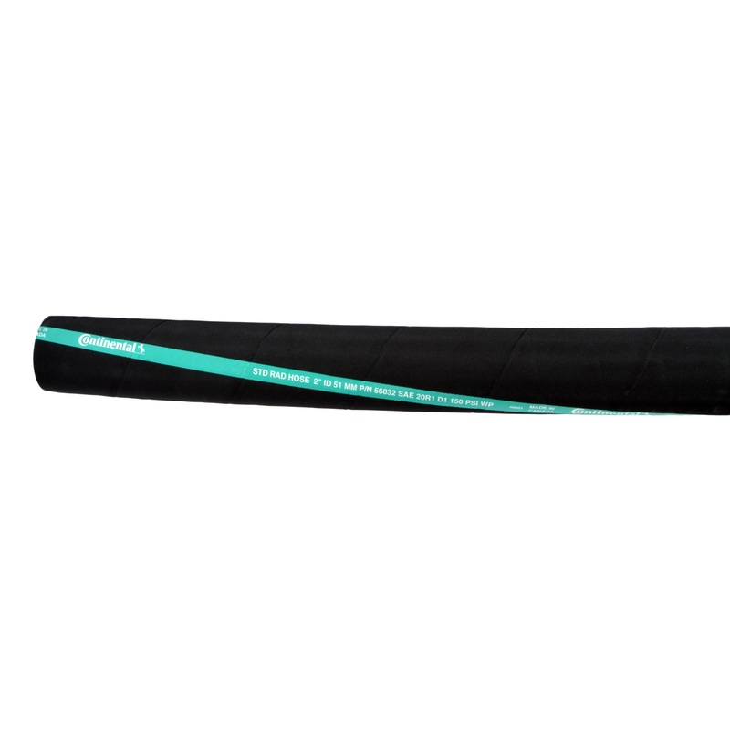 Continental 56016 Standard Straight Coolant Hose, 36" Length X 1" ID1 X 1" ID2