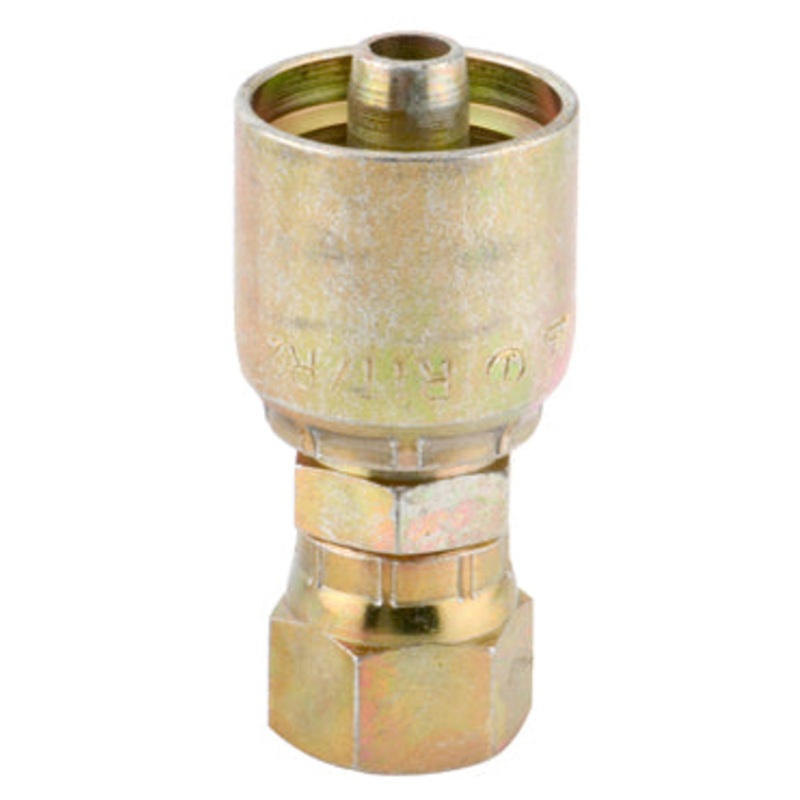 Continental Hydraulic 20883102 Perma-Crimp Fittings / 10 Pack - B2-JCFX-0404 Fitting- JIC 37 Flare (SAE J514) Female Swivel