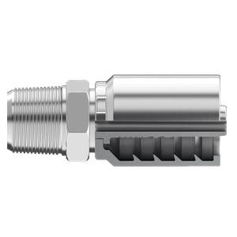 Continental Hydraulic 20883118 Perma-Crimp Fittings / 10 Pack - B2-NPM-0404 Fitting- NPTF Male