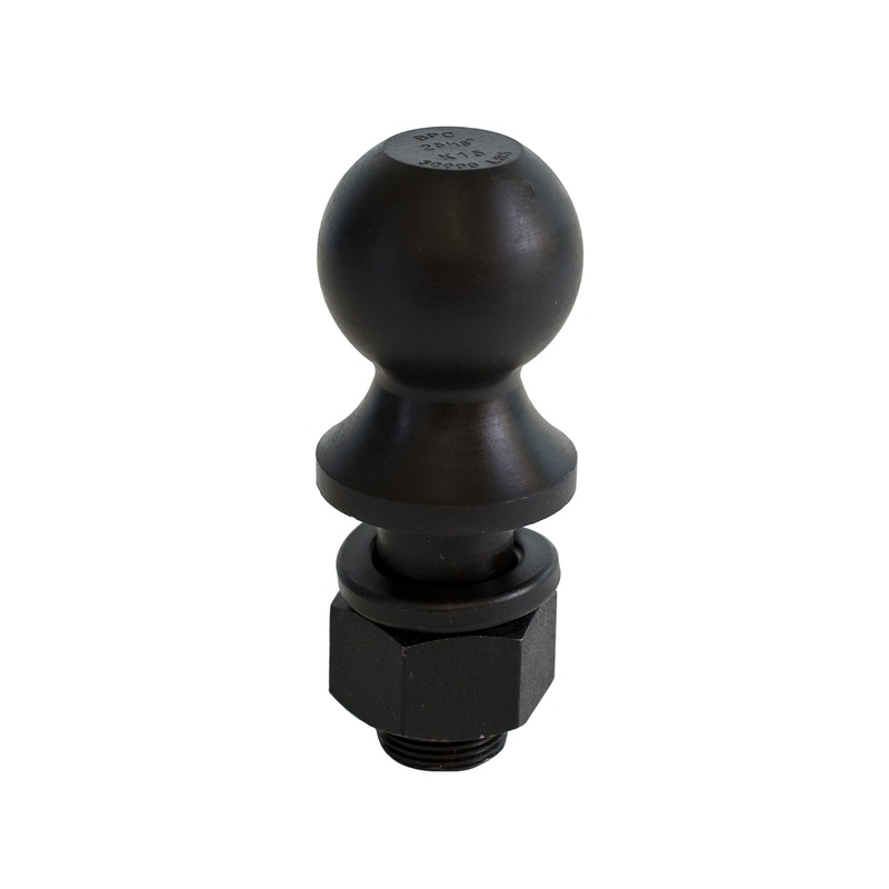 Buyers Products 1802055 2-5/16 Inch Black Hitch Ball With 1-1/4 Shank Diameter x 2-3/4 Long+1 Inch Riser