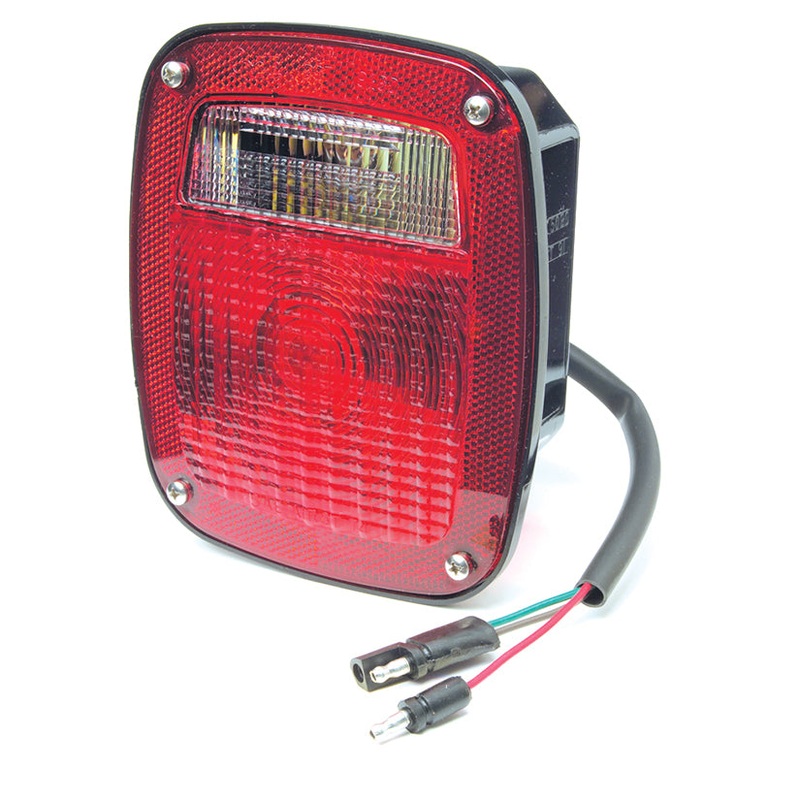Grote 52972 Two-Stud Ford Stop Tail Turn Light w/ Pigtail & Molded Plug