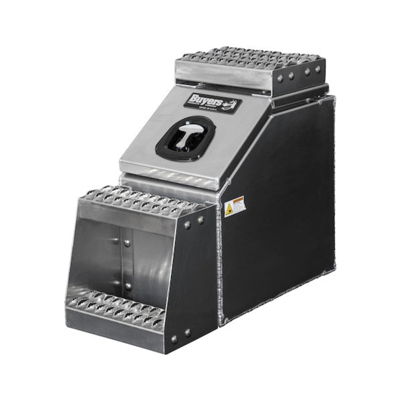 Buyers Products 1705280 BUYERS PRODUCTS 1705280 - WIDEOPEN CLASS 8 STEP BOX FOR SEMI TRUCKS - 12 INCH WIDTH (Dimensions 23.31 "x 28.50 "x 12.25 ")