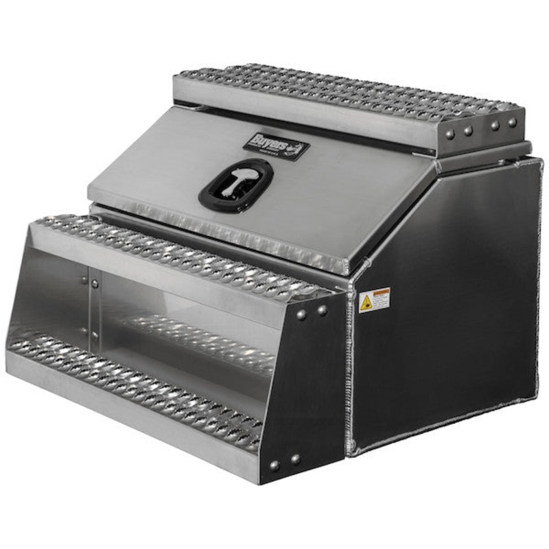 Buyers Products 1705283 BUYERS PRODUCTS 1705283 - WIDEOPEN CLASS 8 STEP BOX FOR SEMI TRUCKS - 30 INCH WIDTH (Dimensions: 23.31 " x 28.50 " x 30.25 ")
